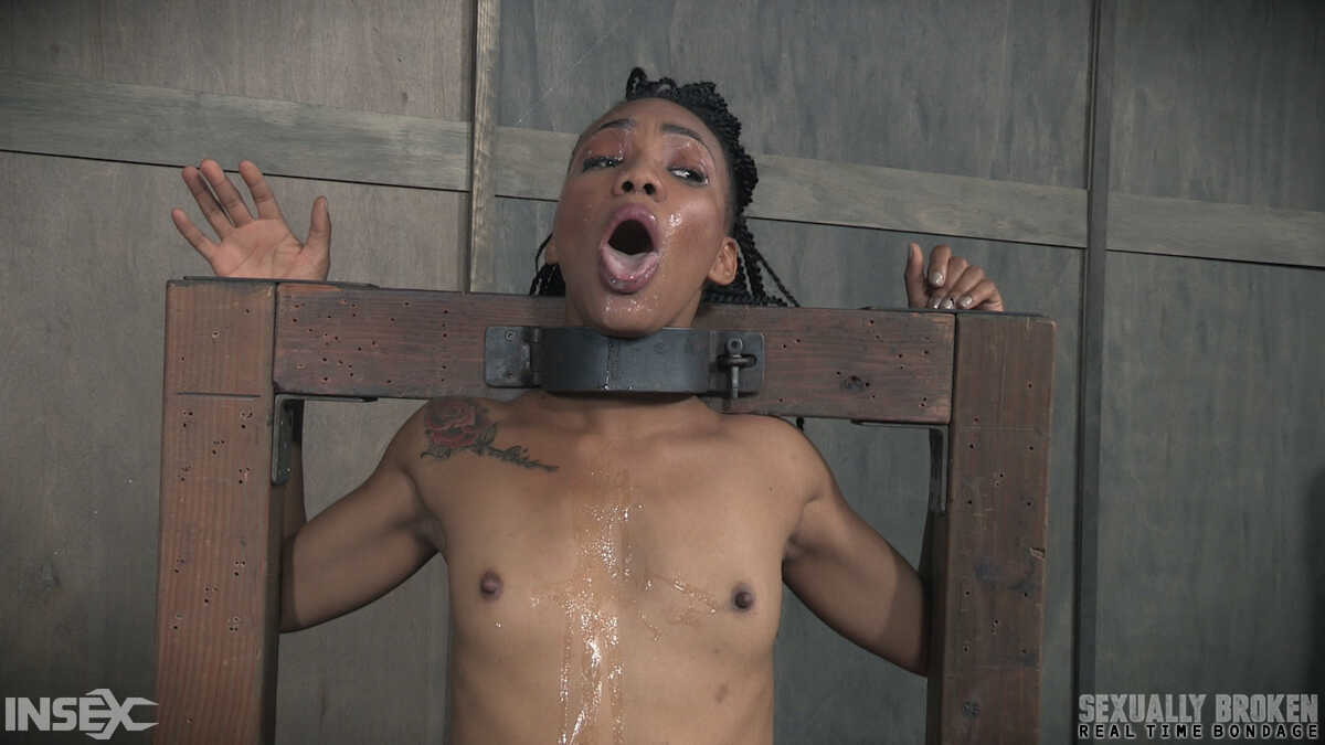 Nikki Darling's Erotic Bondage Adventure: Hardcore Mouth Fucking and Facial Cum Shot - Nikki Darling