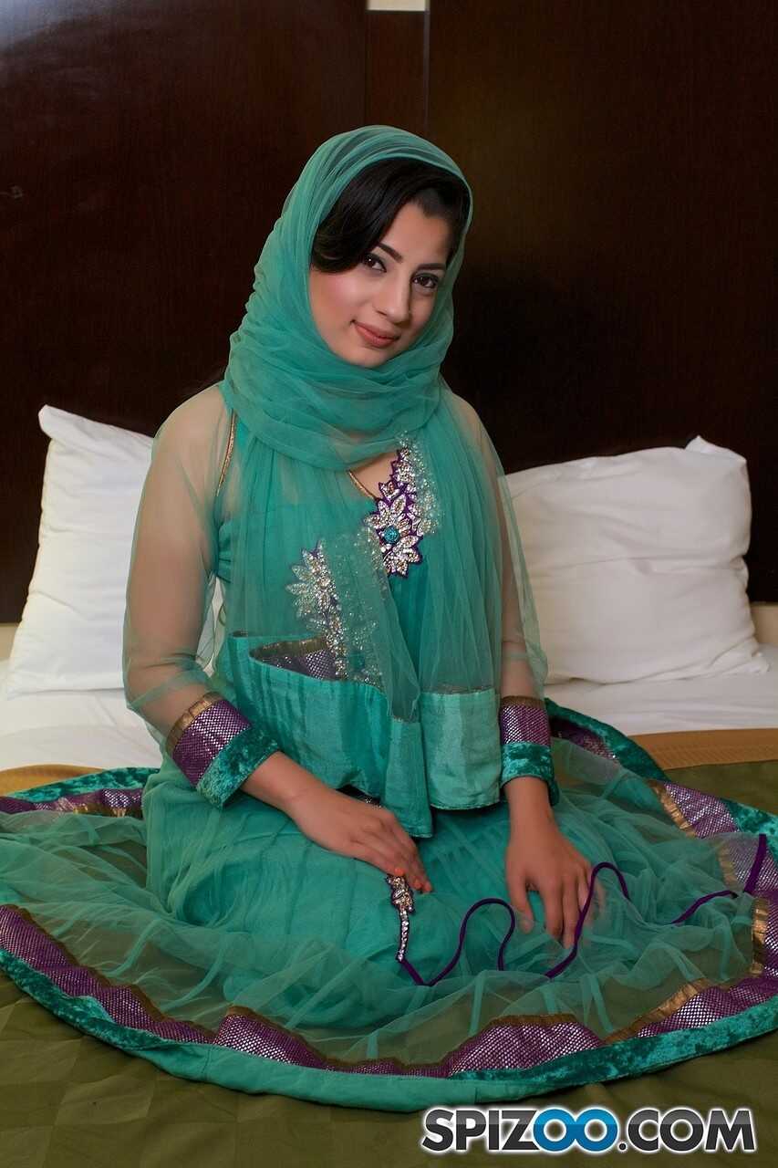 Ethnic Girl Nadia Ali Takes Off Her Lingerie And Barely Covers Up Her Hot Butt and Huge Nipples- Skinny Girl Fat Pussy, Br...