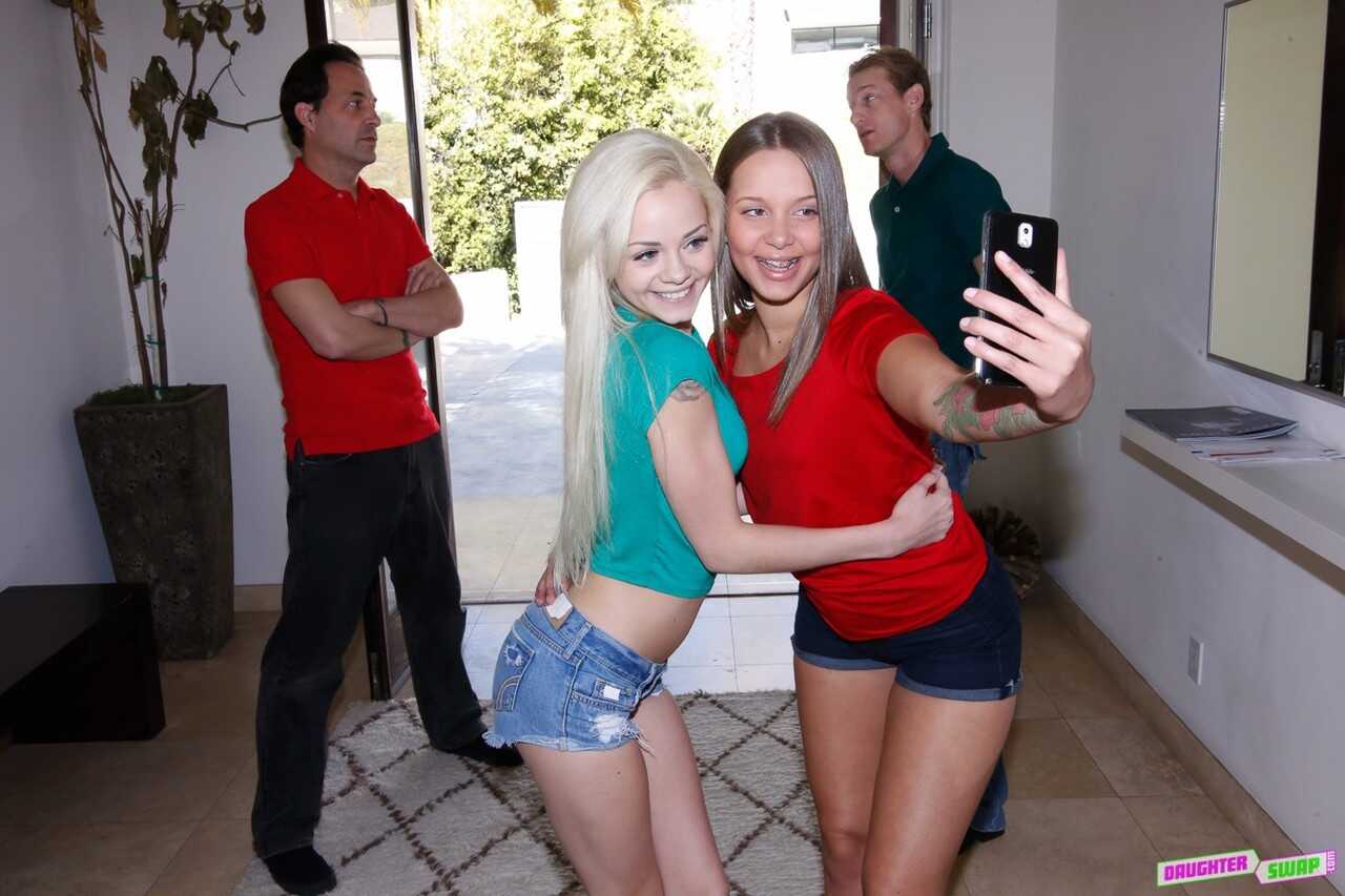 Elsa and Liza's Tiny Slut Daughter Swap with Old Man Big DickOR- Tiny Teen Blowjobs for the Hairy Pussies of Old Man ...
