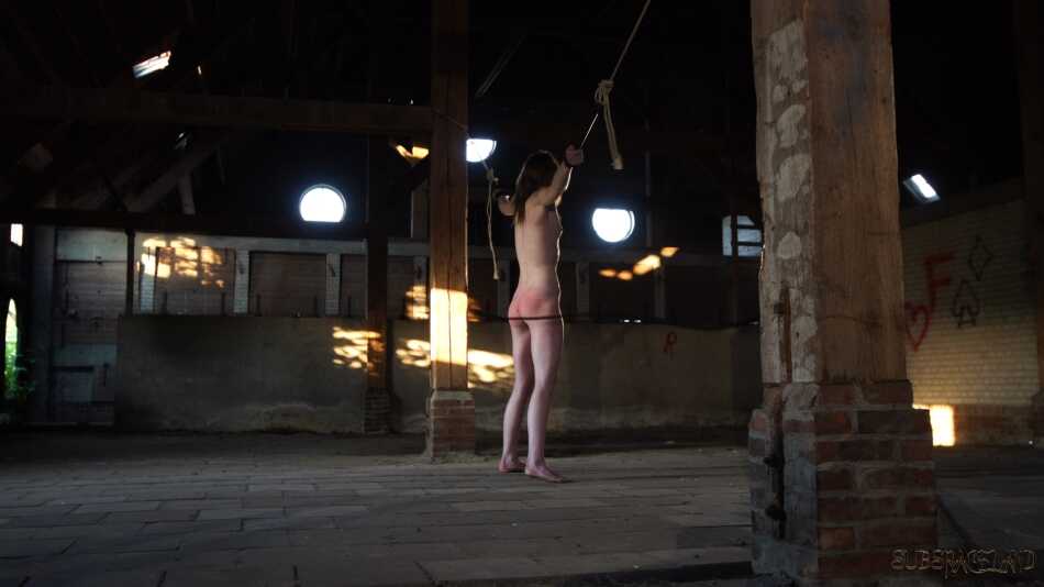 Pain slut Noa Livia cries out as she's flogged by the cruel dominant in 'Whipping Whore'