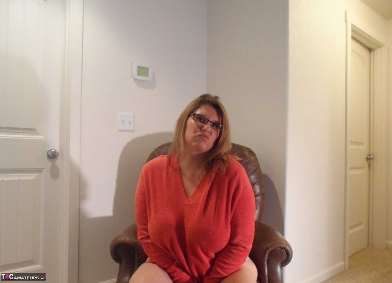 Sexy Pink Slipper Fetish with Busty Amateur MILF Kris Ann - Busty Kris Ann
