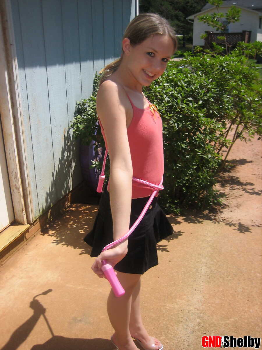 Teen Girl's Risqué Game of Frisbee: Flashes Tiny Tits and Panties in Public - 