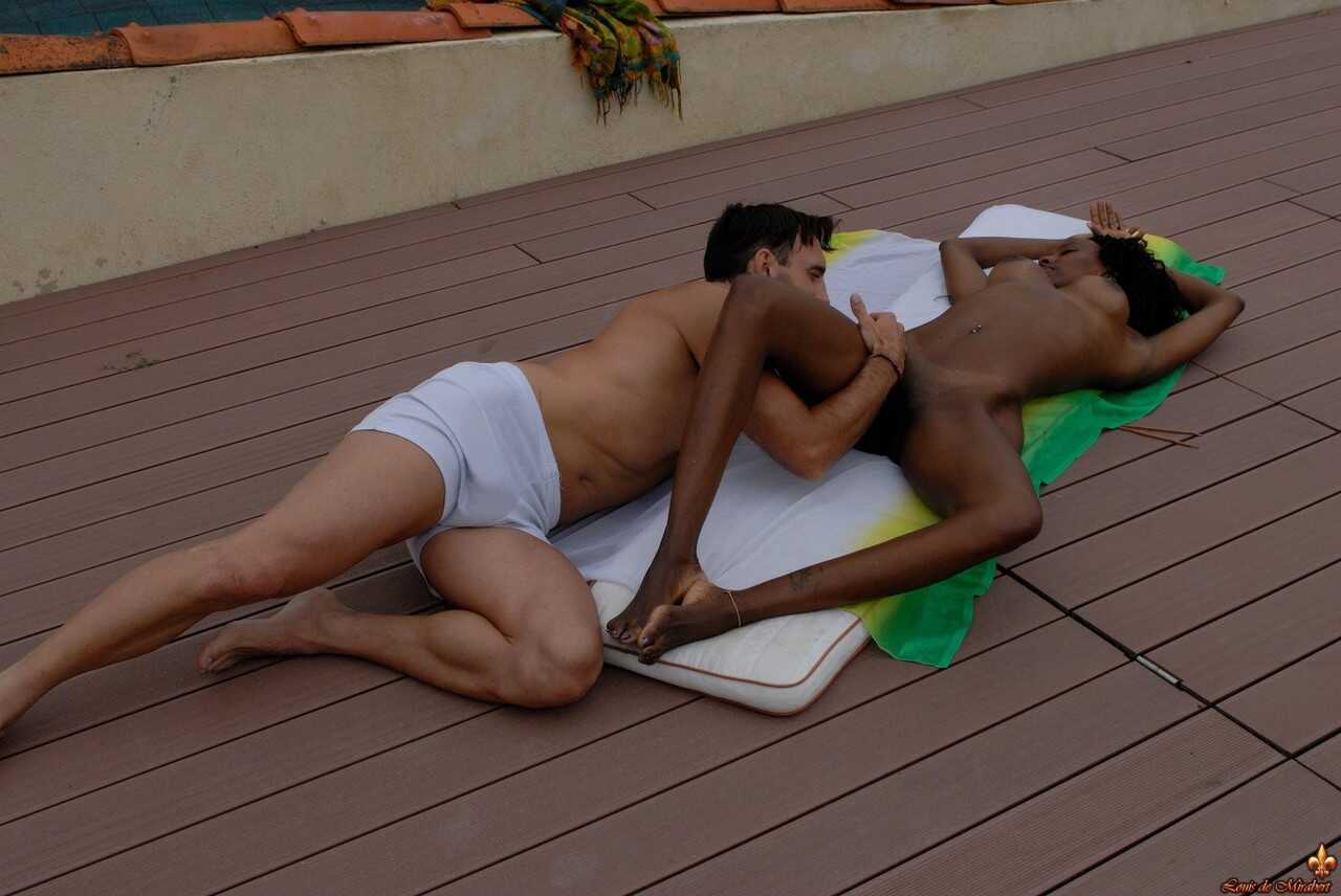 Celia's Wet 'n Wild Escapade: A Night of Passionate Love Making with Her Lover by the Poolside - Celia