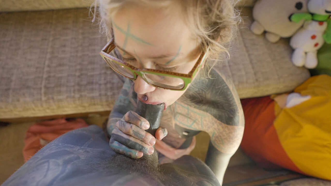Anuskatzz & Lily Lu's POV Sex Adventure: A Tattooed Teen Couple's Nerdy Nights of Hardcore Love-Making - Anu...