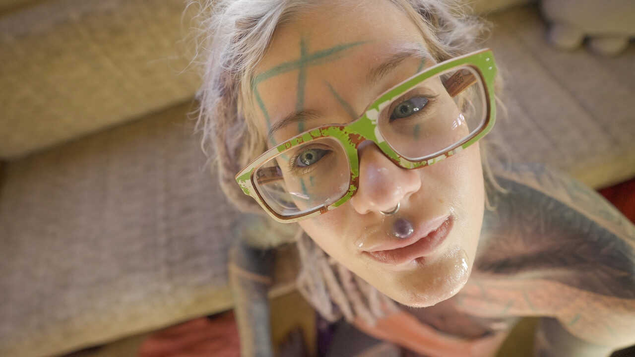 Anuskatzz & Lily Lu's POV Sex Adventure: A Tattooed Teen Couple's Nerdy Nights of Hardcore Love-Making - Anu...