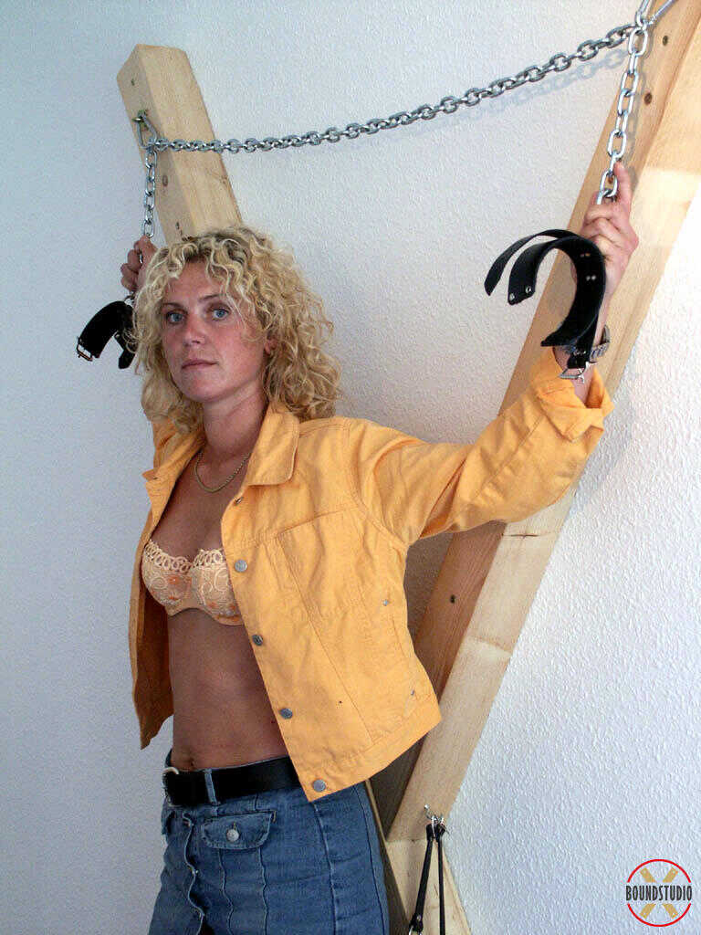 Tied and Teased: Blonde Lea's Lesbian Dominatrix Unveils Her Sensual Secret - Blonde Lea