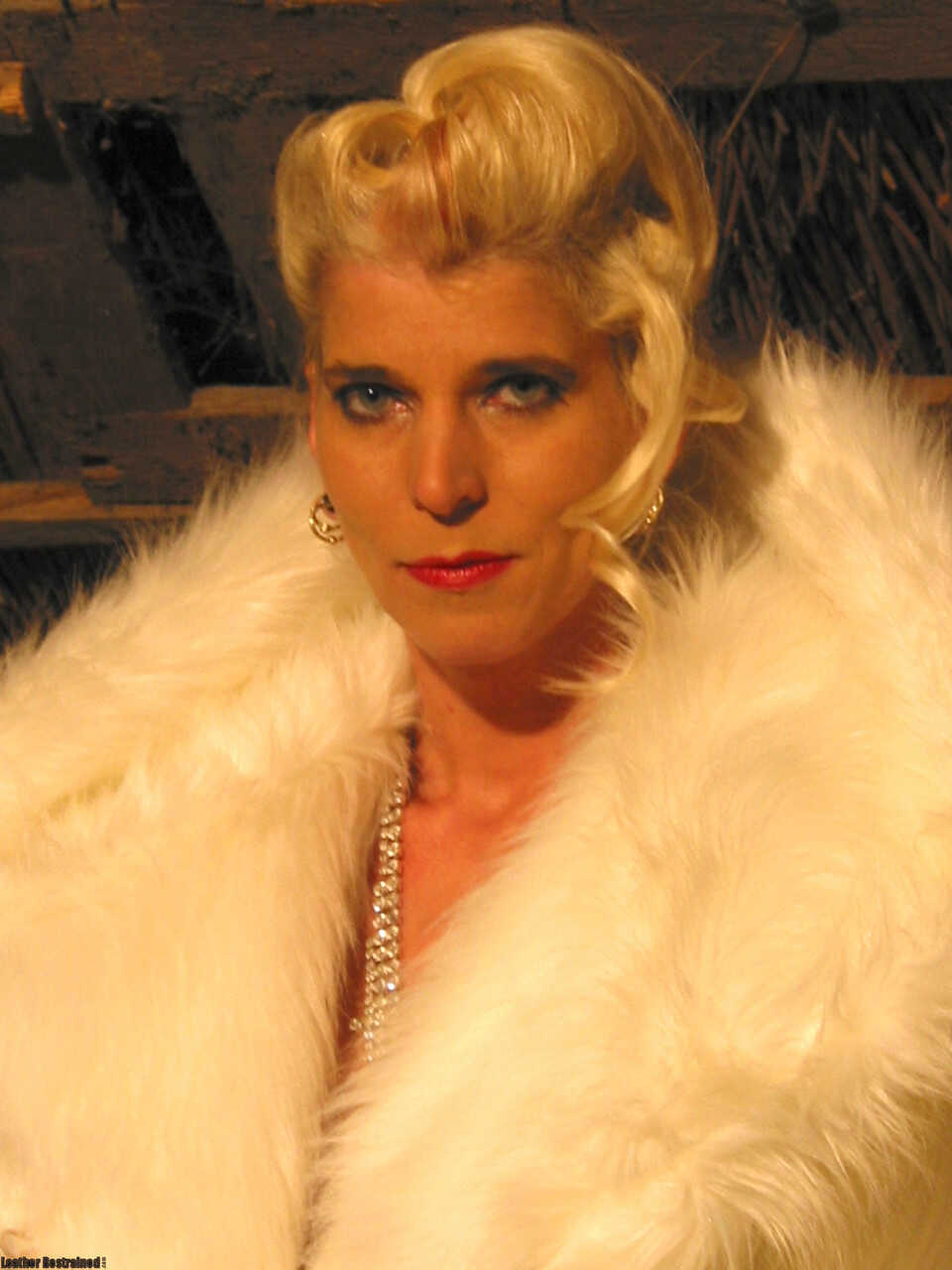 Brigitte & Chantal: A Lesbian Straw Bale Bondage Fantasy Revealed in Fetish Lingerie - Chantal, Mrs Brigitte, Bob Roos