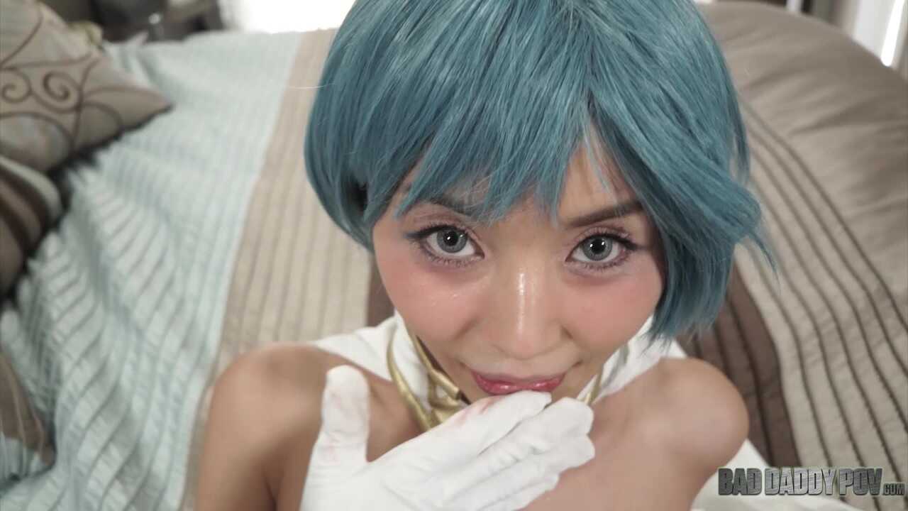Three Oriental girls engage in sexual activities while in POV mode with Marica Hase - Marica Hase