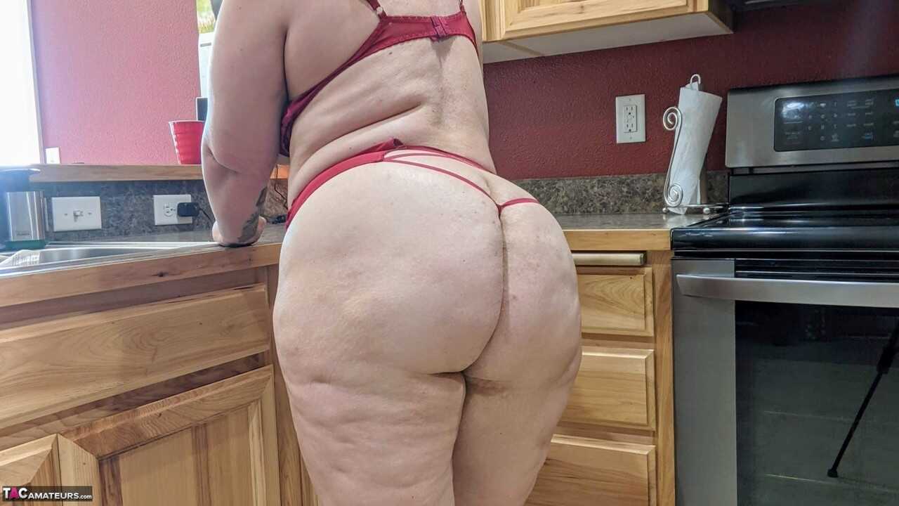 Busty Kris Ann's Porn Kitchen Delight A BBW Ass-Pounding Extravaganza!