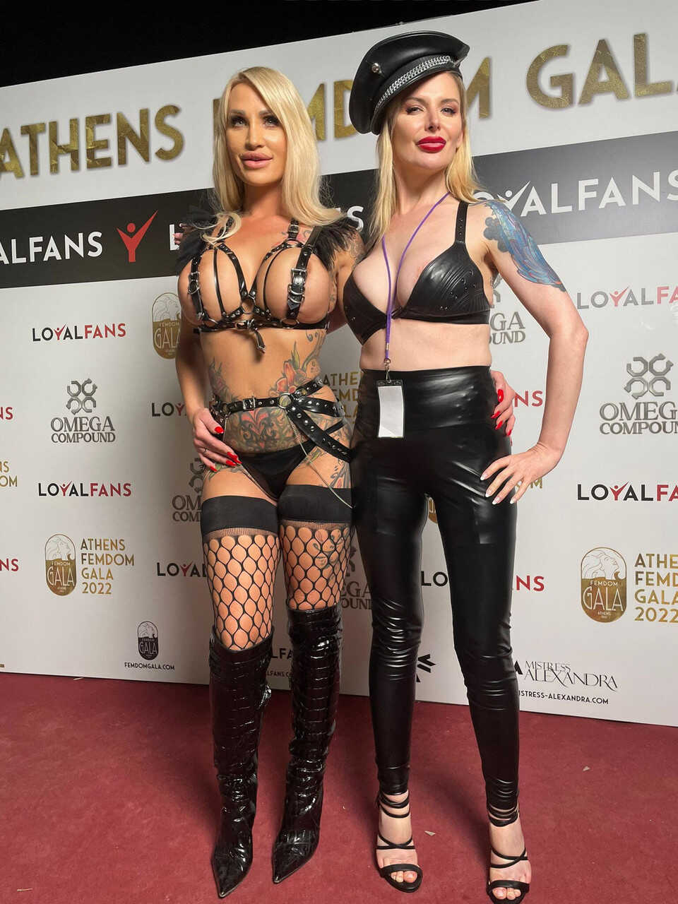 Calea Toxic and her sexy girlfriends in toxic fetish lingerie and boots tease each other indoors and outdoors too! - Calea...