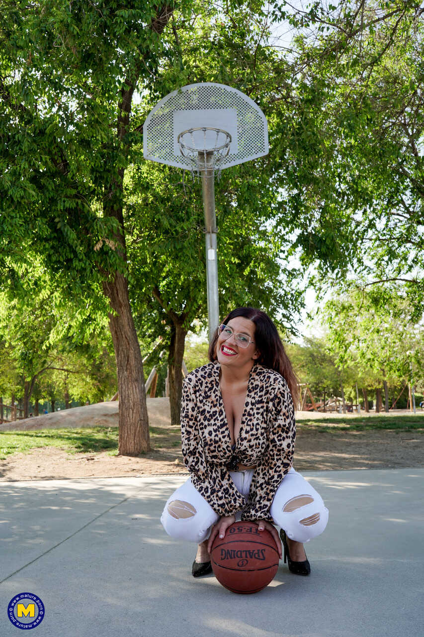 Busty Plumper Lya Lips Takes it in the Rear with a Basketball Player's Big Baller - Lya Lips