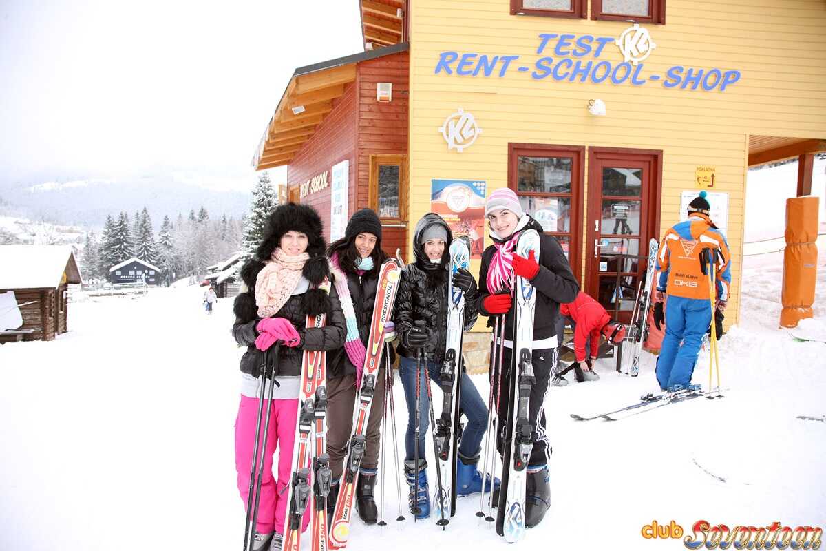 Slope Sluts: Lesbian Adventures on the Mountain   Sheer Delight: See Through Panties and Sexy Fun in the Sun   LindaxBetty: A Day of Skiing and Nude Games with Teen Friends 