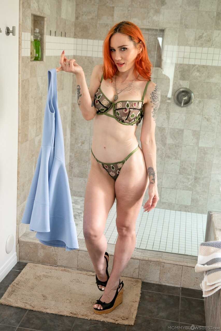 Redhead Jupiter Jetson's Tattoos: A Heavy Metal Slut Sucking Off a Big Cock - Jupiter Jetson