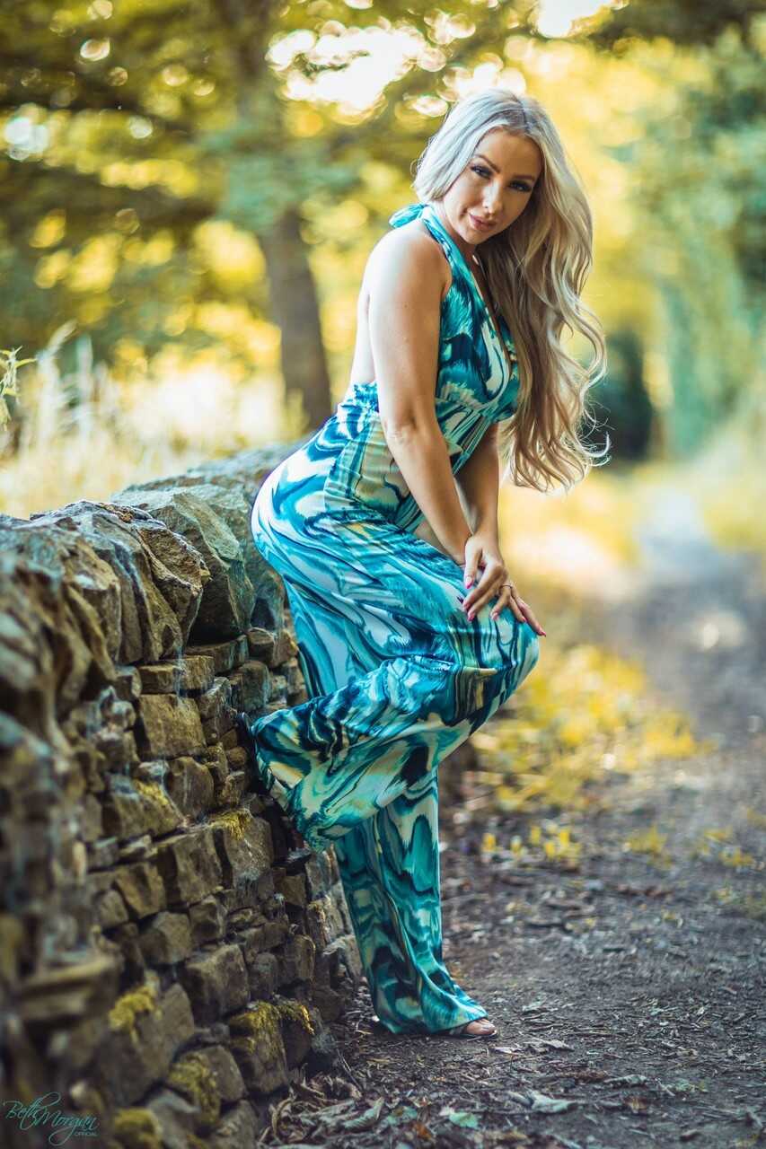 Beth Morgan's Rustic Dry Stacked Stone Wall Nude Adventure - Beth Morgan