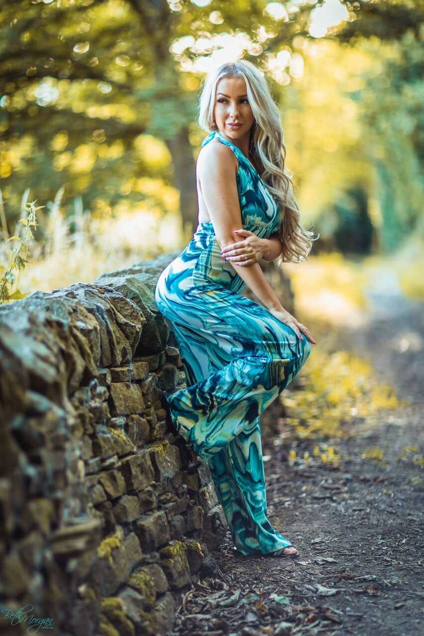 Beth Morgan's Rustic Dry Stacked Stone Wall Nude Adventure - Beth Morgan