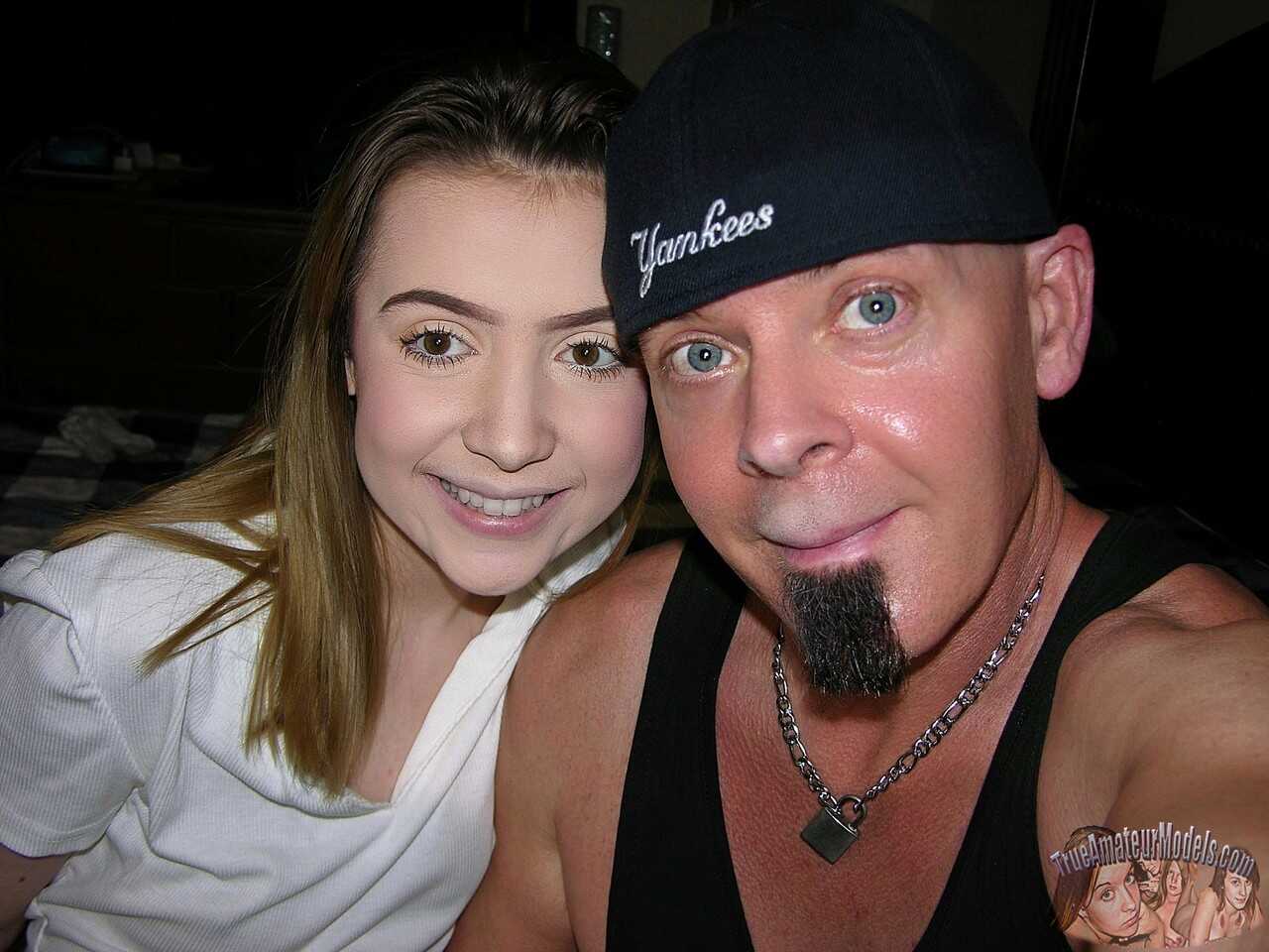 'Daisy Bean Takes a Fully Clothed BJ and Sucks Ray Edwards' Cum into Her Mouth' - Daisy Bean, Ray Edwards