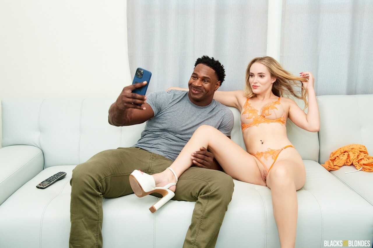 Blonde Bombshell Athena Fleurs Takes On A Thick Black Cock And Gets Filled With Cum - Athena Fleurs, Jax Slayher