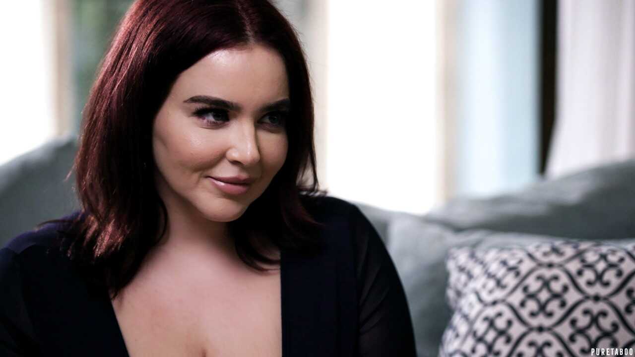 Busty babes Natasha Nice and Lauren Phillips get down and dirty in a passionate lesbian love scene on the sofa! - Natasha ...