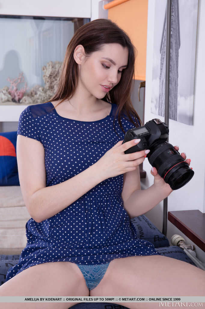Young Amelija's Naked Ass Revealed As She Poses For Her Latest Photo Shoot - Amelija