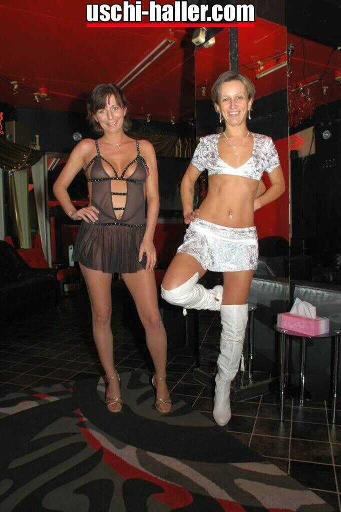 Sandra B & Ela Engel Heat Up the Sex Club in Thigh High Boots and Leather Lingerie - Ela Engel, Sandra B