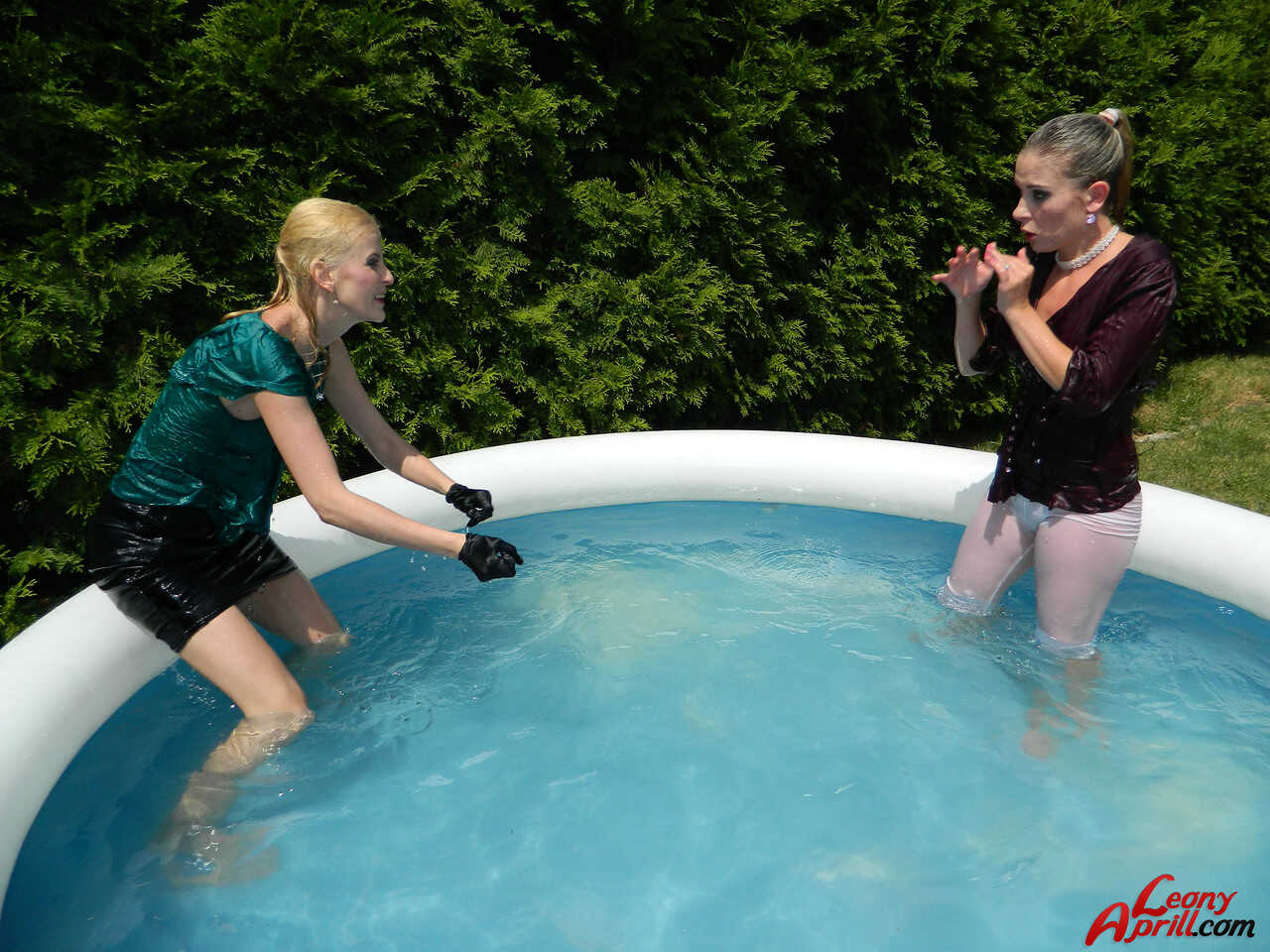 Slippery When Wet: Lesbian Adventures in the Swimming Pool