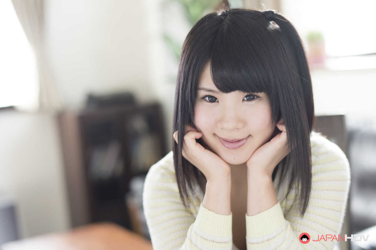 Exposing Ami Oya's Adorable Japanese Upskirt Underwear on the Couch A Sexual Sensation for All! - Ami Oya