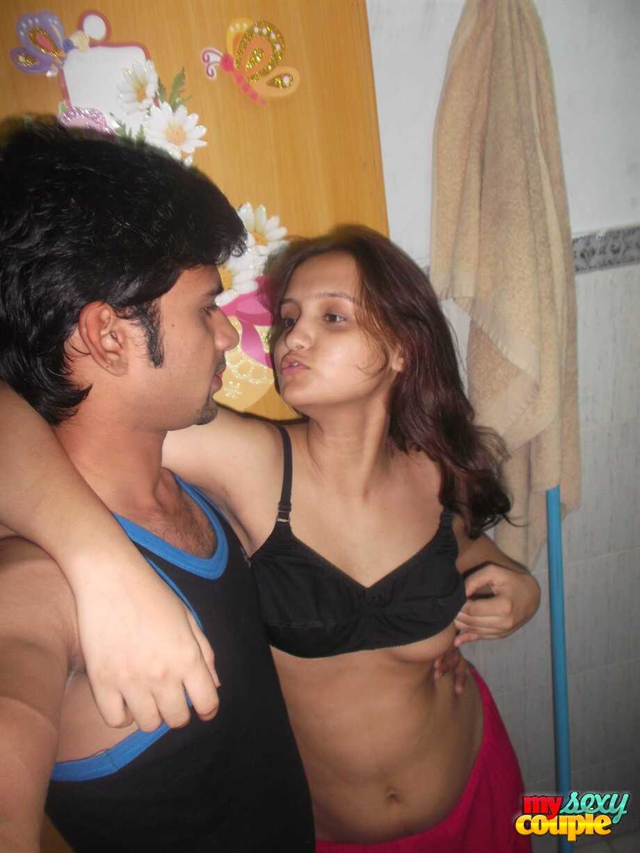 Sonia the Desi Female with Small Tits Prepares to Go Down on Her Husband's Indian Teen Cock - Sonia