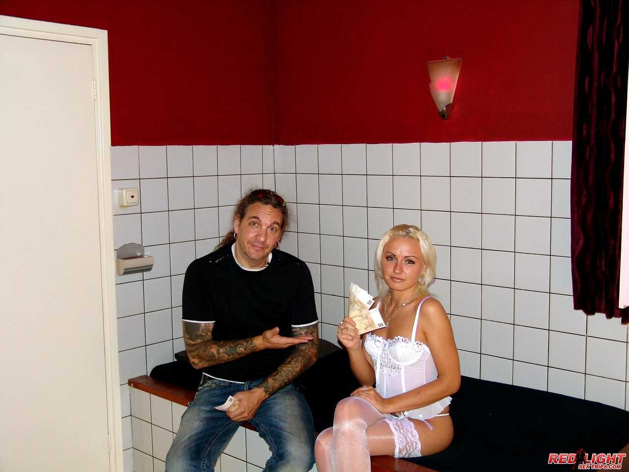Blonde Stockings Lingerie Fuck Milena Star and her Ambitious Coworkers - Milena Star
