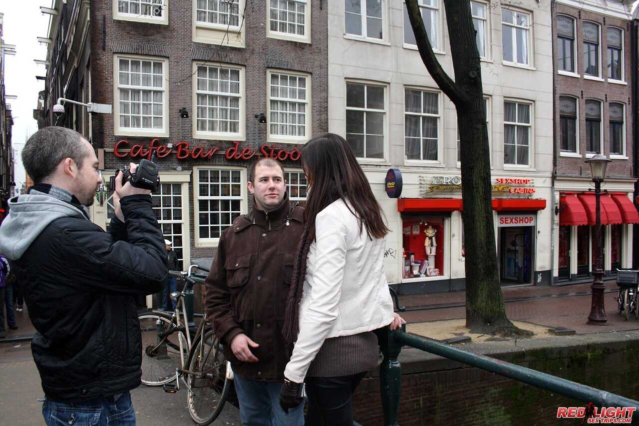 Blonde Money Spinner with Pierced Tongue Blows Man in Nudist Outdoor Orgy - Ilse De Rooij