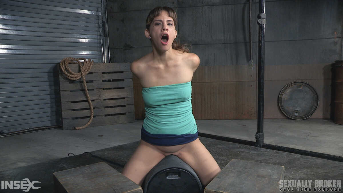Unleashed Beast: Devilynne's Restrained Screams of Pleasure as She's Ravaged by a Huge Black Cock in BDSM Deepth...