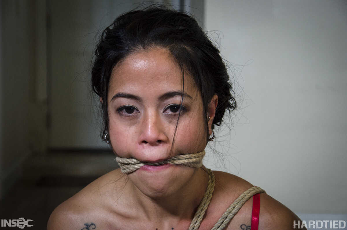 Bound and Beautiful: Chillycarlita's Tattooed Asian Delight - Chillycarlita