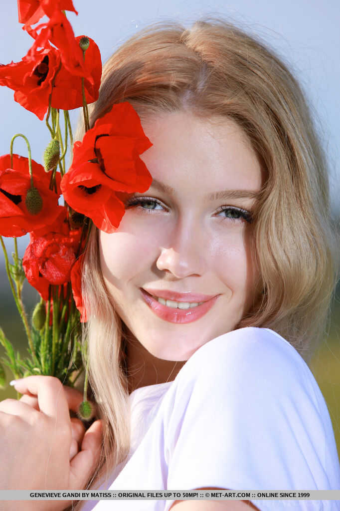 Blossoming Field Bloomers: A Sweet Teen’s Wild Flower Strip Show