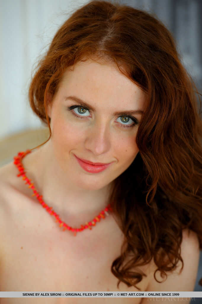 Redheaded Sienne Gets Naughty: A Hairy Teen Pussy Exposé with Small Breasts and a Tight Ass - Sienne