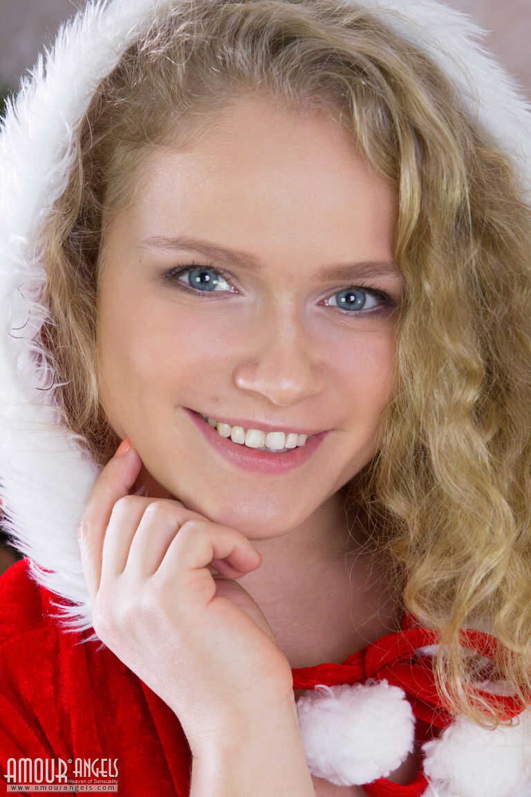 Santa's Little Helper: Ulya Ditches her Christmas Outfit for a Naughty Nude Photoshoot - Ulya