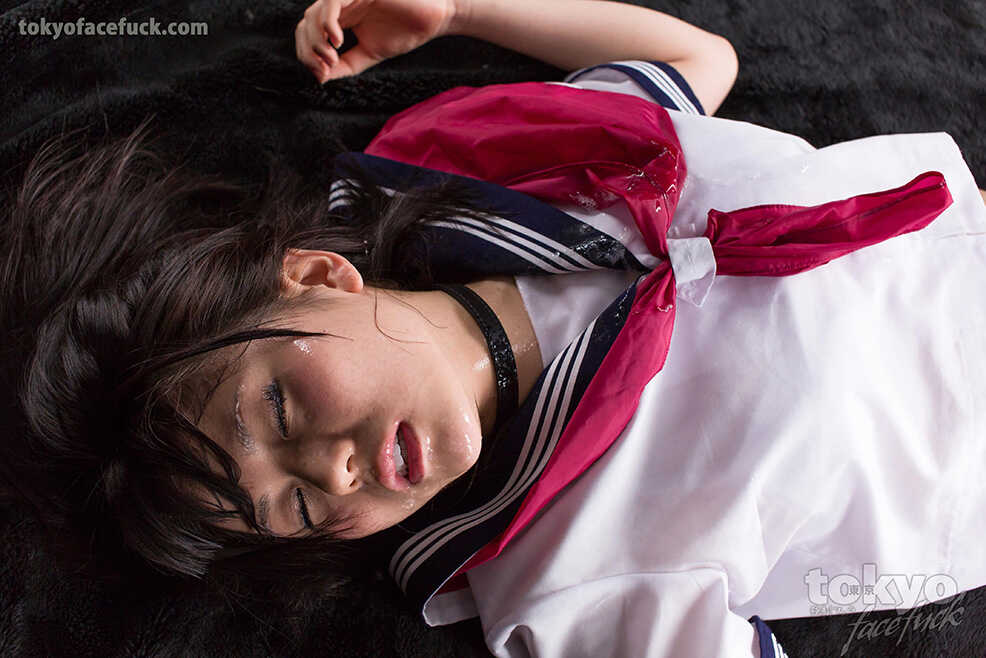 Mai's Messy Release: Petite Japanese Schoolgirl Masturbates after being Mouth Fucked and Cum Filled in Her Panties - ...