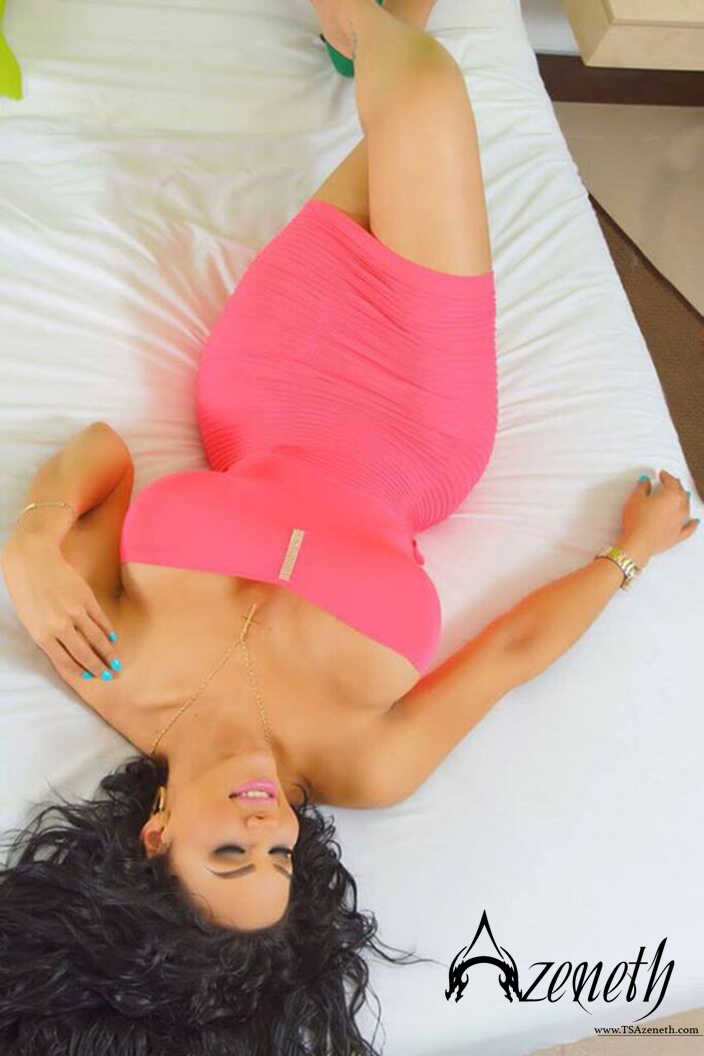 TS Azeneth's Official Skirt-Lifting Show: The Latina Shemale with the Biggest Tits! - Ts Azeneth