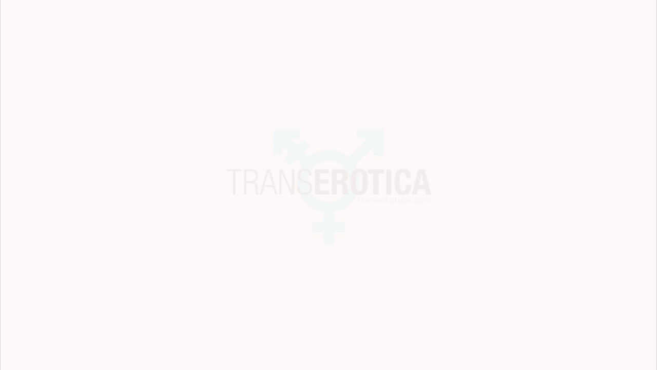 Uncut Transsexual Erection with a Huge Dick - 