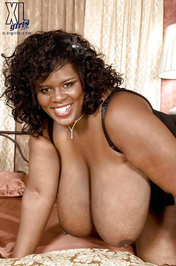 Shar Nitzapanus's Ginormous Dildo Escape Plan Foiled by her Massive Busty Black Chubby Tits - Shar Nitzapanus