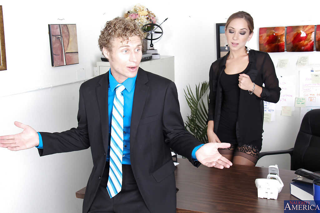 Naughty Sweetheart Gets Banged and Facialized by her Office Mate with Michael Vegas - Michael Vegas, Remy LaCroix