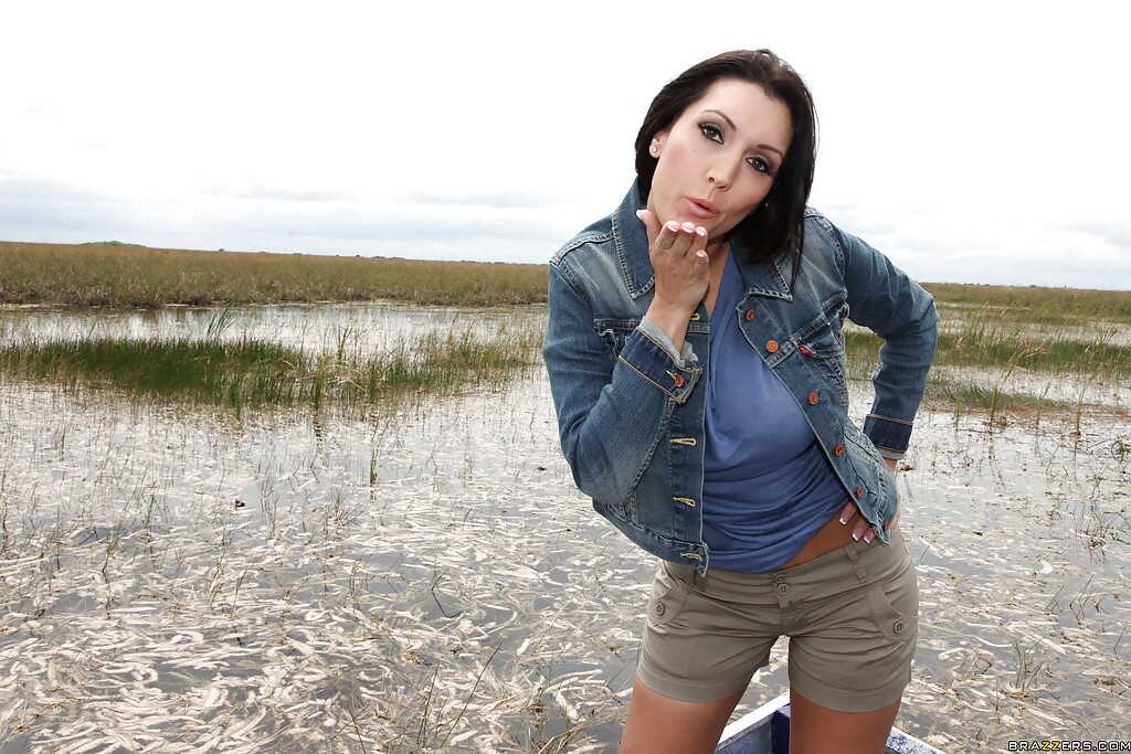 Kissable pornstar Dylan Ryder gets her big tits fucked outdoor with a facial cumshot ending - Dylan Ryder