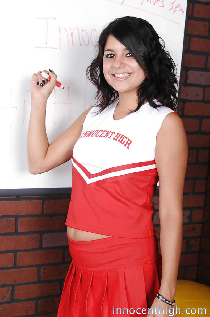 Barely Legal Redhead Christina Moure Shows Off Her Sexy Schoolgirl Curves - Christina Moure