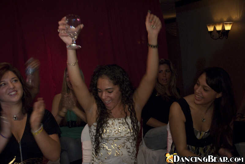 Wild Busty Girl Gives Epic Blowjobs at a CFNM Party with Clothed Cumshots! - 