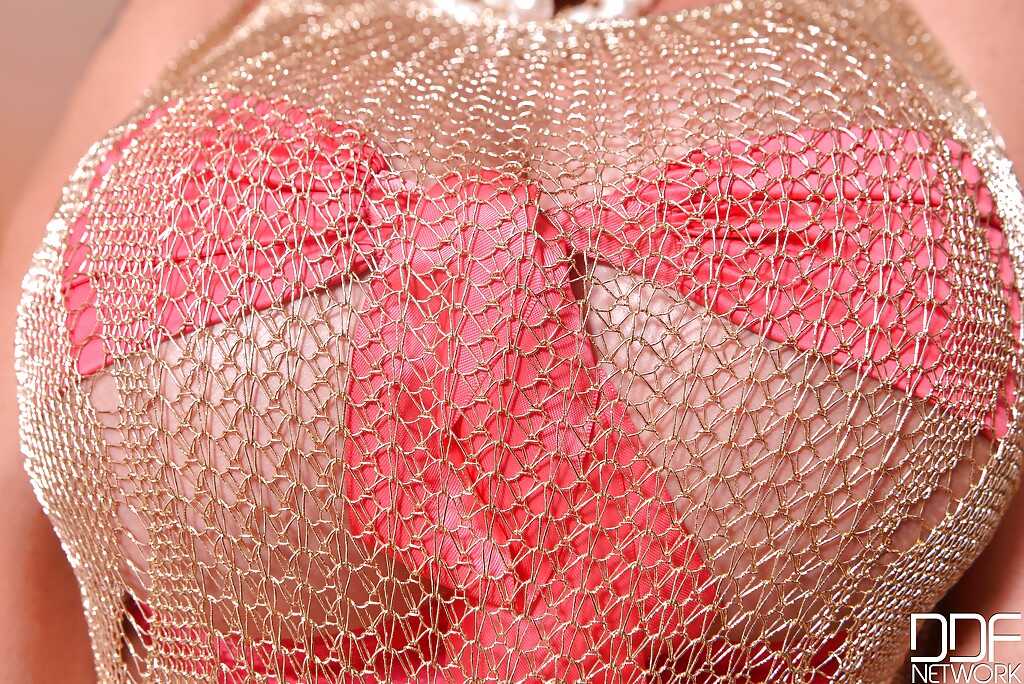 Delzangel's Stocking Tease The Brunette Babe's Big Tits and Sexy Ass Showdown! - Delzangel
