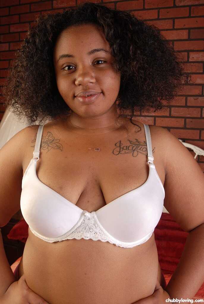 Curly-haired ebony diva Champagne shows off her thick booty and tiny tits in a mind-blowing solo performance - Champagne