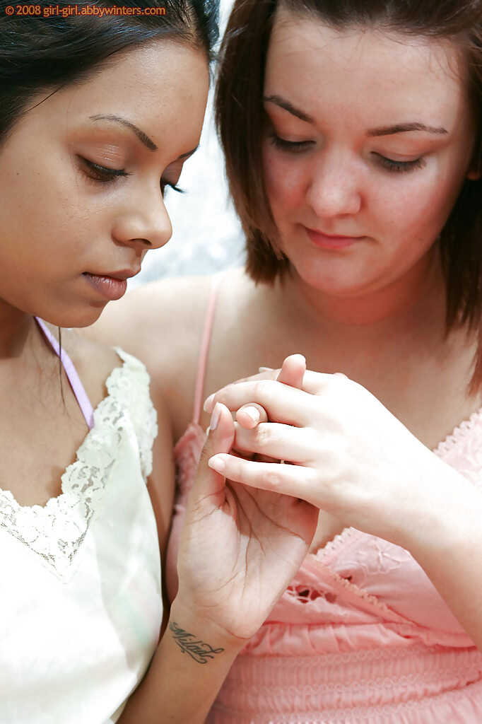 Exploring Dyke Sex with a Curly Haired White and Indian Girl: Cassie and Kiki - Cassie, Kiki