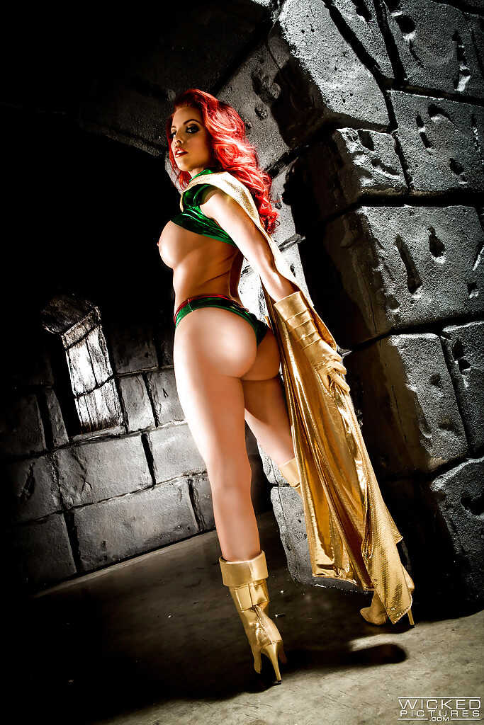 Redhead Britney Amber in Cosplay Porn: Unleashing Her Big Boobs and Fuckable Ass - Britney Amber