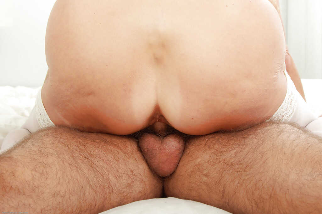 Horny Meg's Hairy Granny Cunt Licked Out Before Intercourse with a Young Stud - Meg