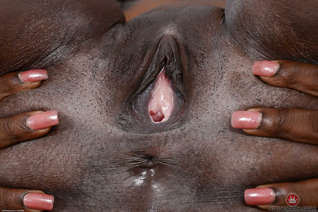 Afrikan First Time Fuckfest: The Curvy Black Dahlia's Pink Pussy and Big Butt!