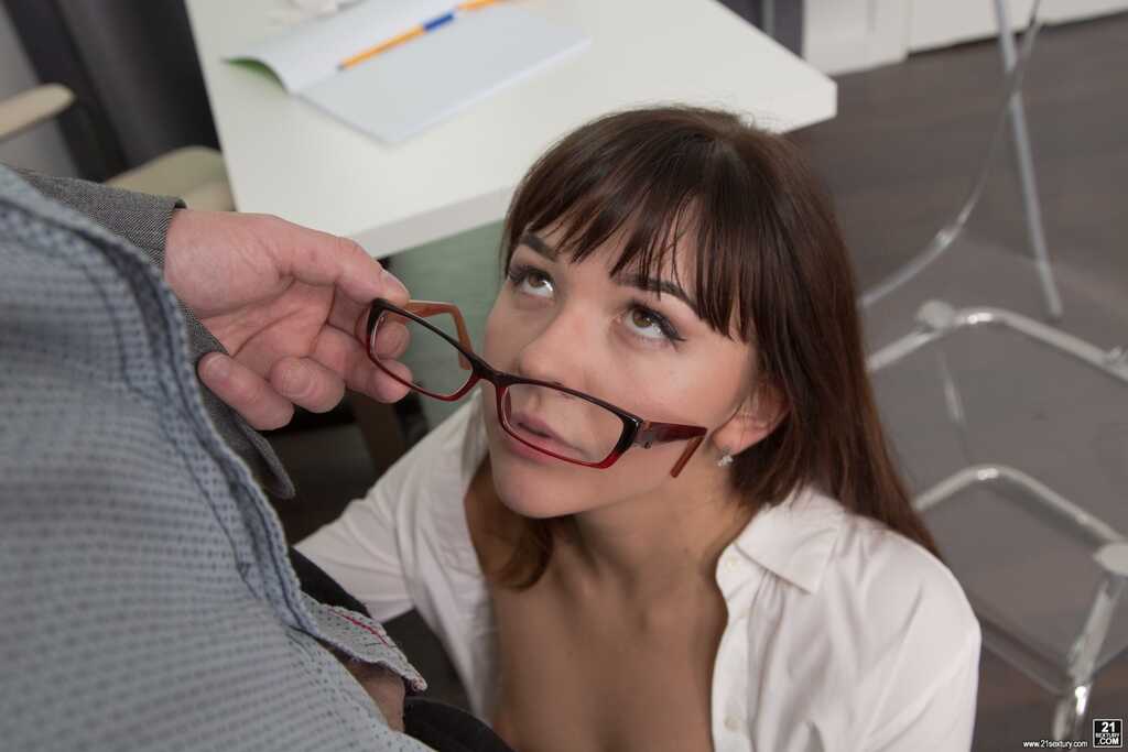 Young Katty Blessed: Relieved of Her Clothing Before Getting Banged and Cumming on Her Skirt for a Facial! - Katty Blessed