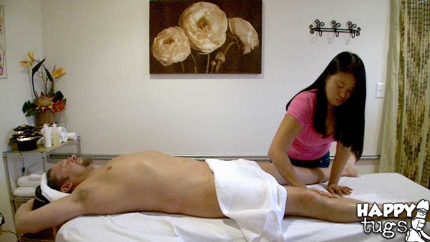 Kiwi Ling Gets a Rough and Steamy Handjob during Hardcore Massage with an Asian Twist - Kiwi Ling